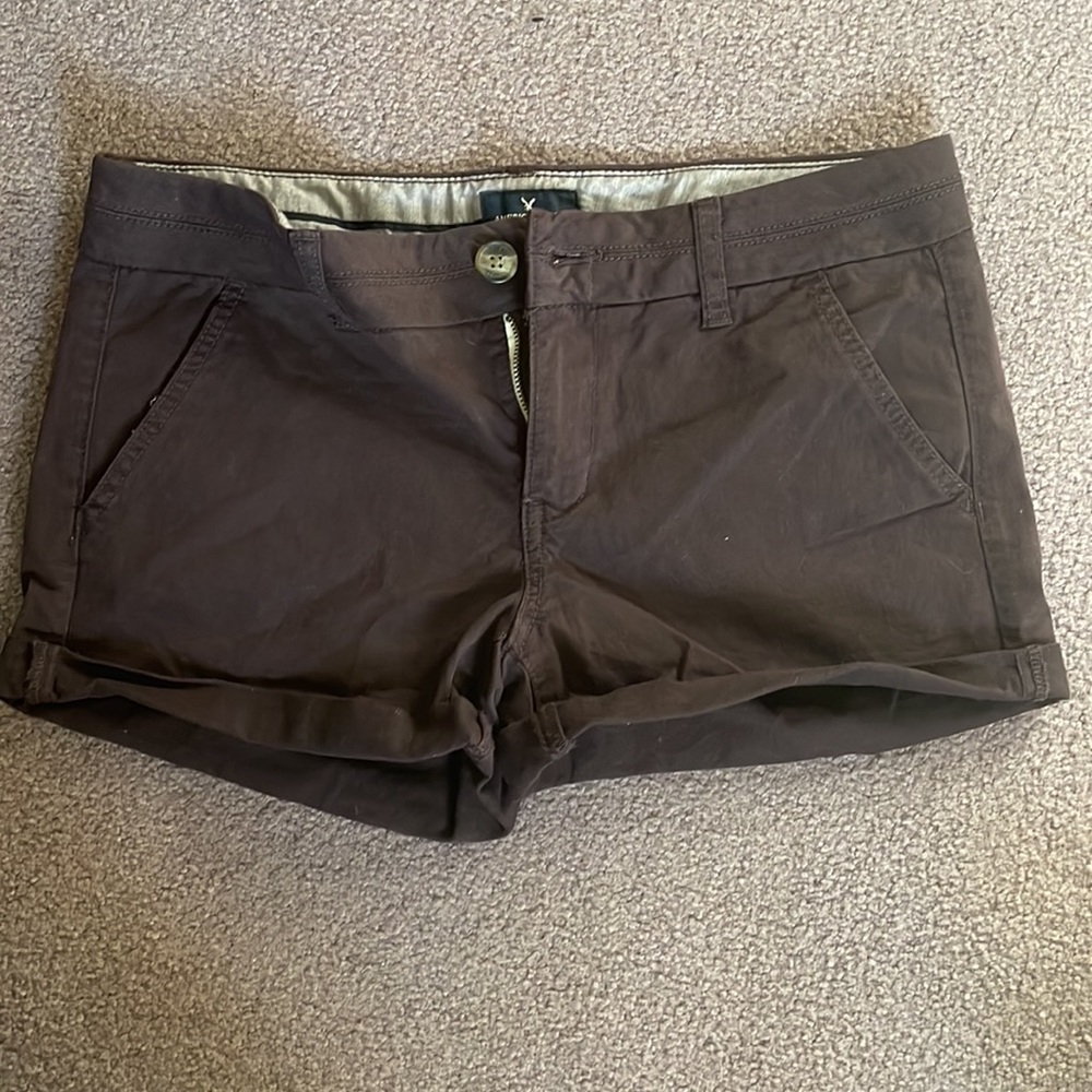 American Eagle Maroon shorts